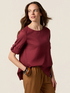 Blusa over misto cotone image number 0