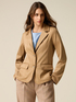 Jacke in Nubukleder-Optik image number 1