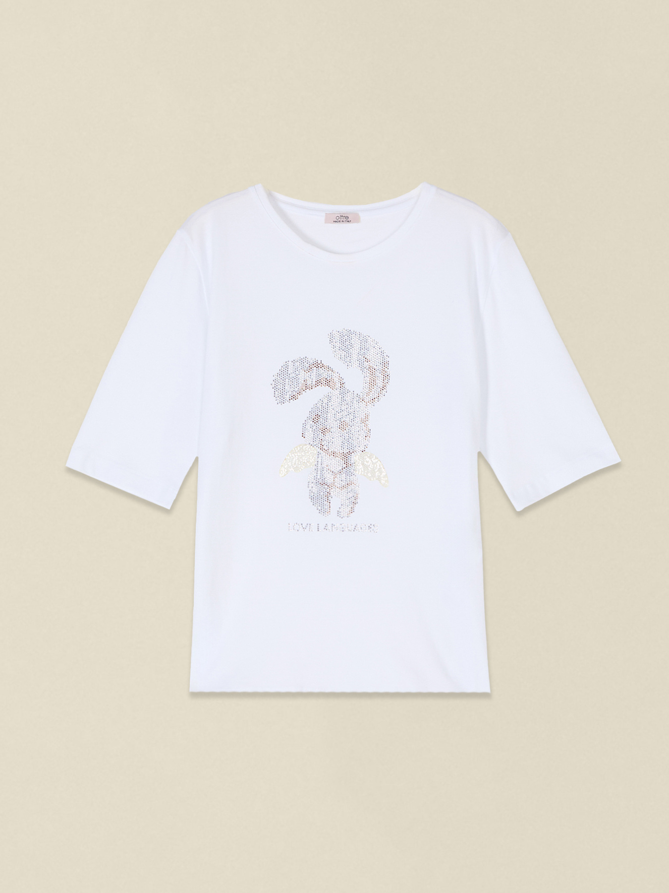 Jersey T-shirt with appliqu&eacute;s image number 3