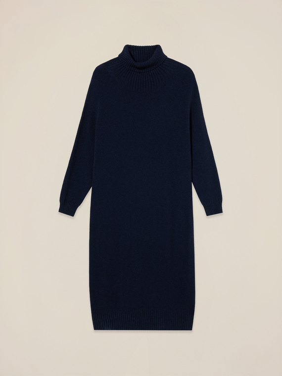 Vestito over in maglia misto viscosa