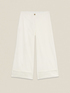 Cotton blend palazzo pants image number 4