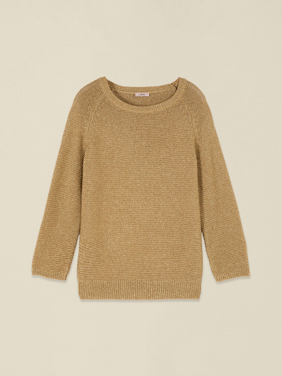 Maglia in filato lurex
