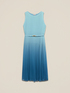 Robe midi pliss&eacute;e d&eacute;grad&eacute;e image number 4