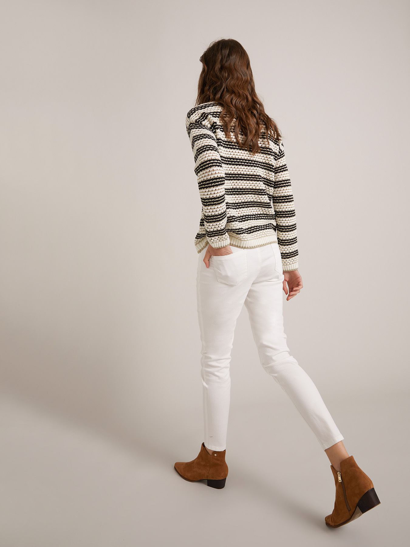 Pantaloni skinny Paris in cotone image number 1