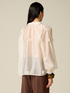 Shirt with floral appliqu&eacute;s image number 1