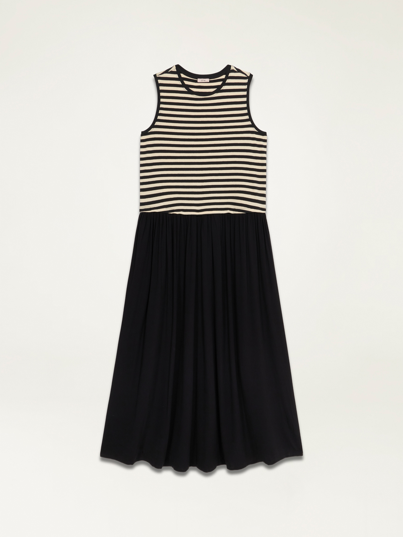 Vestito lungo smanicato image number 4