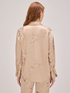 Camicia in raso con ricami in paillettes image number 1