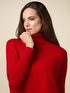Jersey de cuello alto en pura lana image number 2