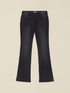 Flared Jeans mit elastischem Bund image number 4