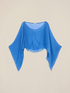 Coprispalle in voile misto seta image number 1