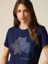 Cotton T-shirt with appliqu&eacute;s image number 2