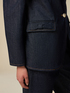 Denim-Blazer mit Schleifen image number 2
