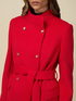 Double-breasted coat with belt image number 2