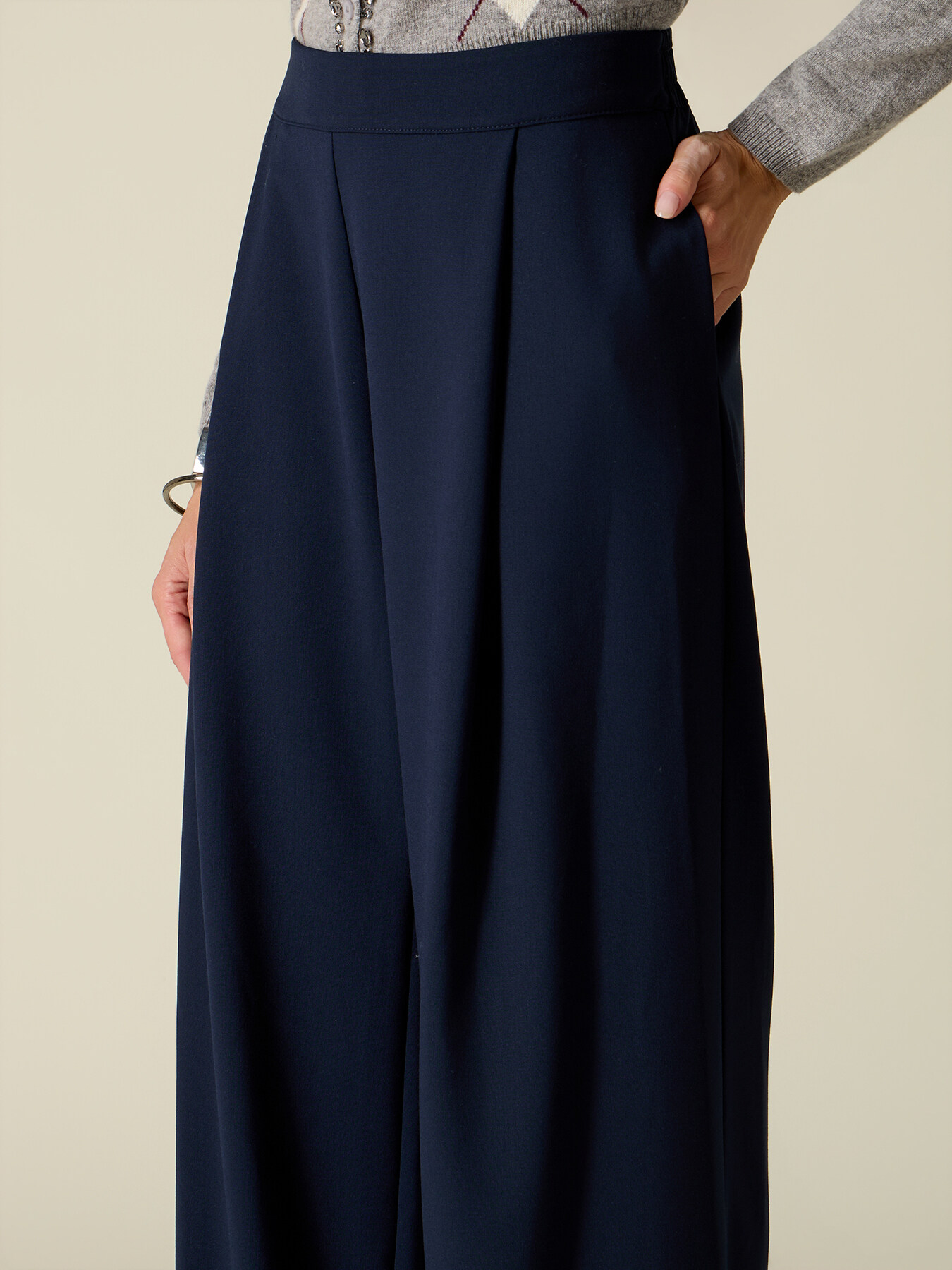 Palazzo pants in polyviscose image number 2