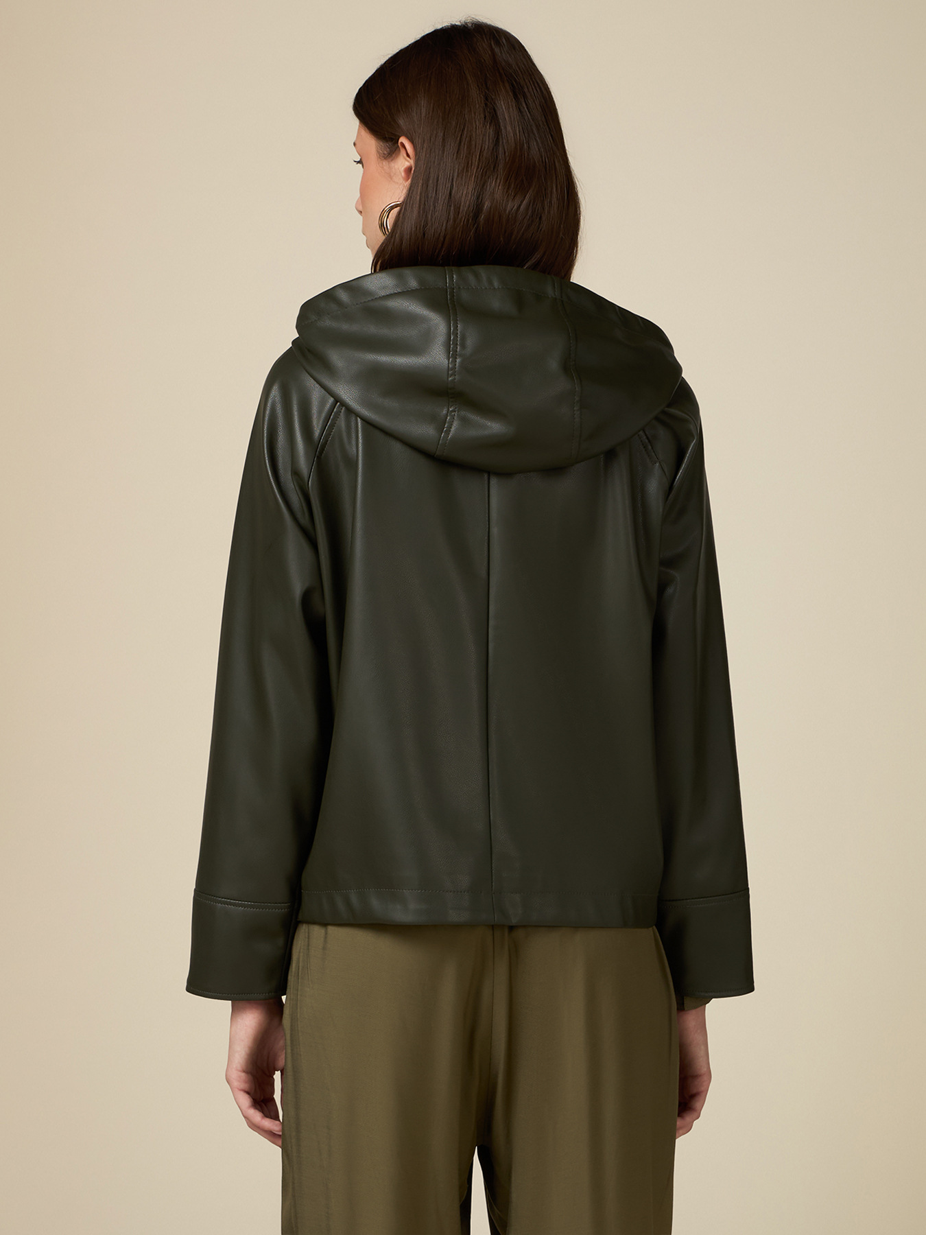 Jacket with hood image number 1