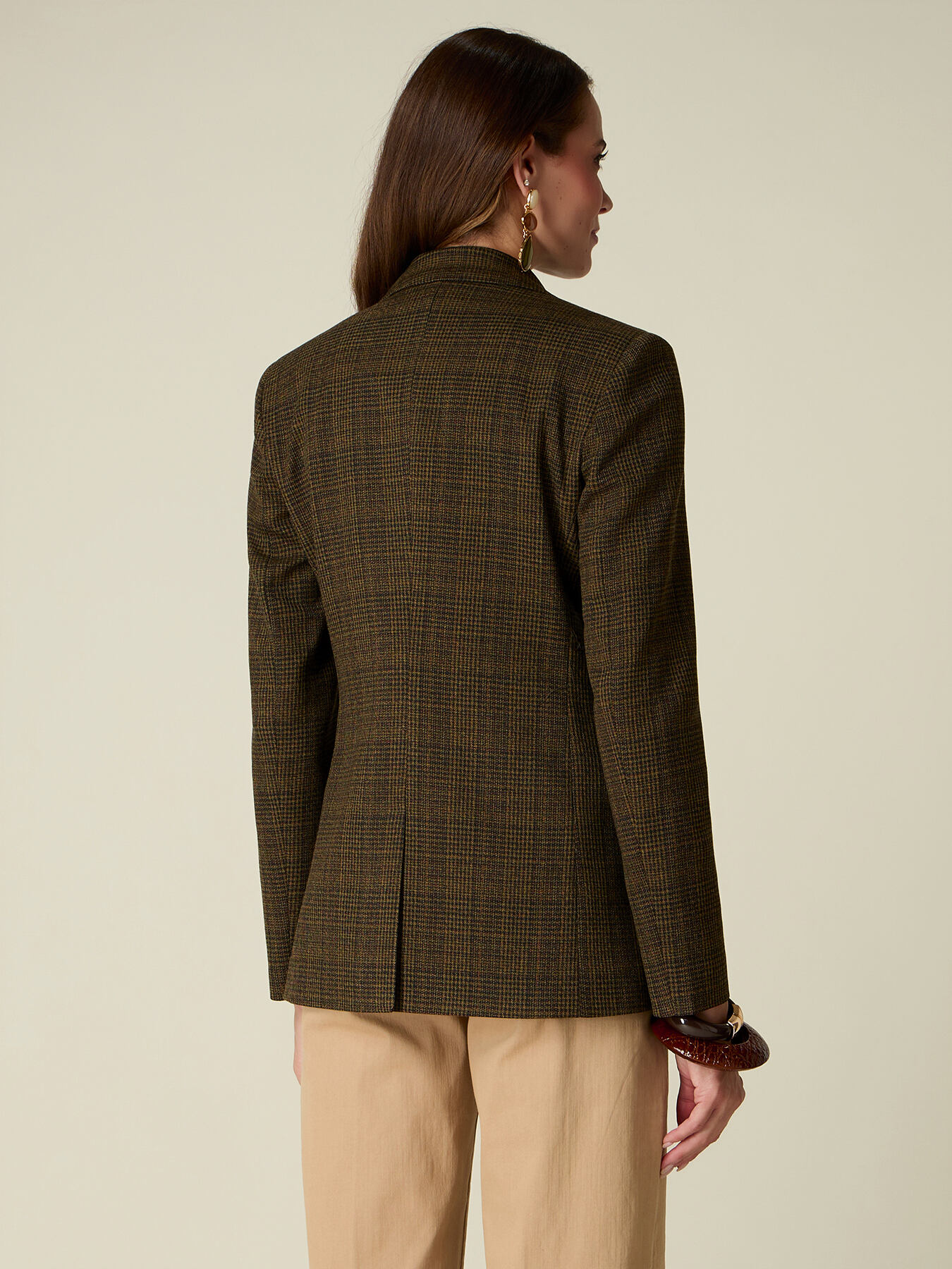 Doppelreihiger Karo-Blazer image number 1