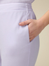 Pantaloni din material scuba crep stretch image number 2
