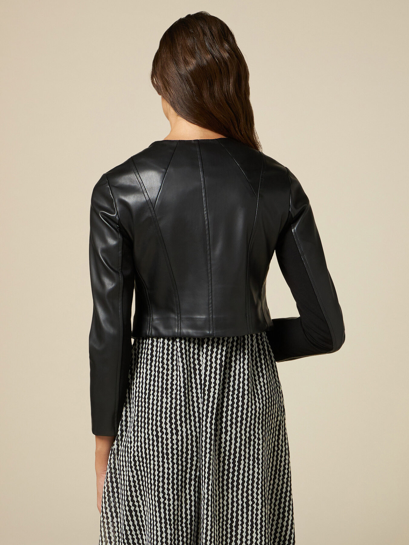 Giacca corta con spilla image number 1