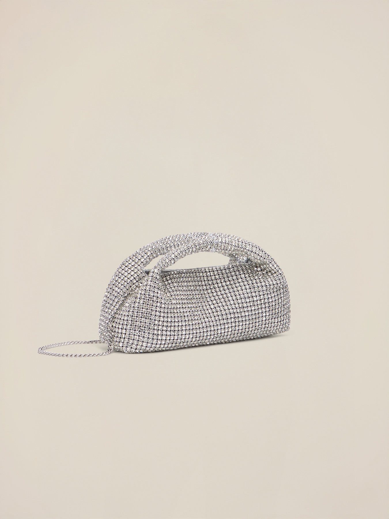 Bolso de mano con cristales image number 3