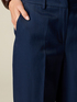 Palazzo-Hose aus Leinenmischung image number 2