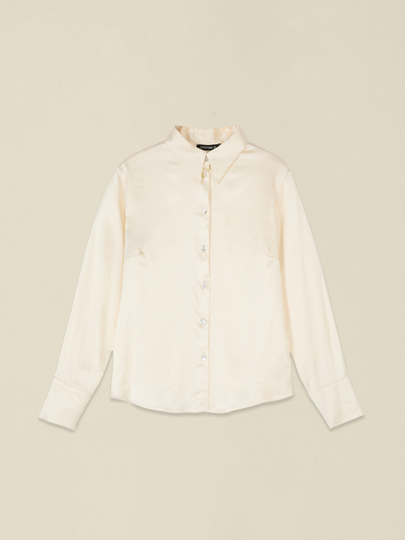 Viscose satin shirt