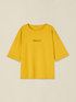 T-Shirt mit Buchstaben-Stickerei image number 3