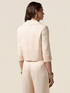Structured jacket in linen blend image number 1