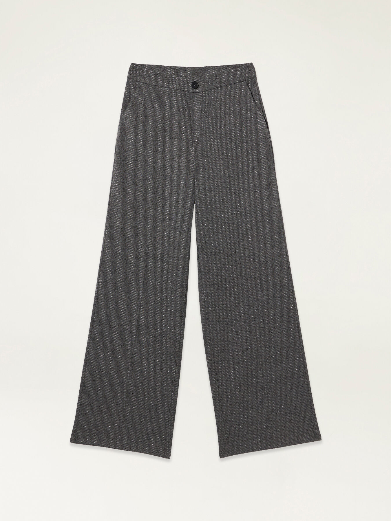 Pantalones modelo palazzo de poliviscosa l&uacute;rex image number 4