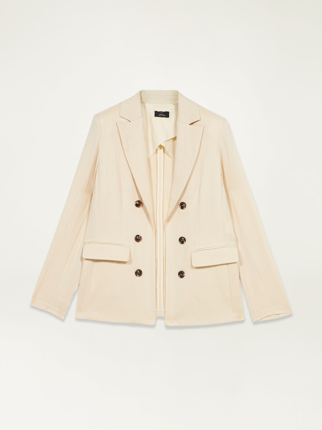 Tencel-blend blazer image number 4