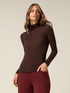 Modal blend turtleneck t-shirt image number 0
