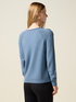 Long-sleeved cashmere blend sweater image number 1