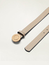 Ceinture effet cuir avec boucle ronde image number 2