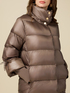 Midi genuine down jacket image number 2
