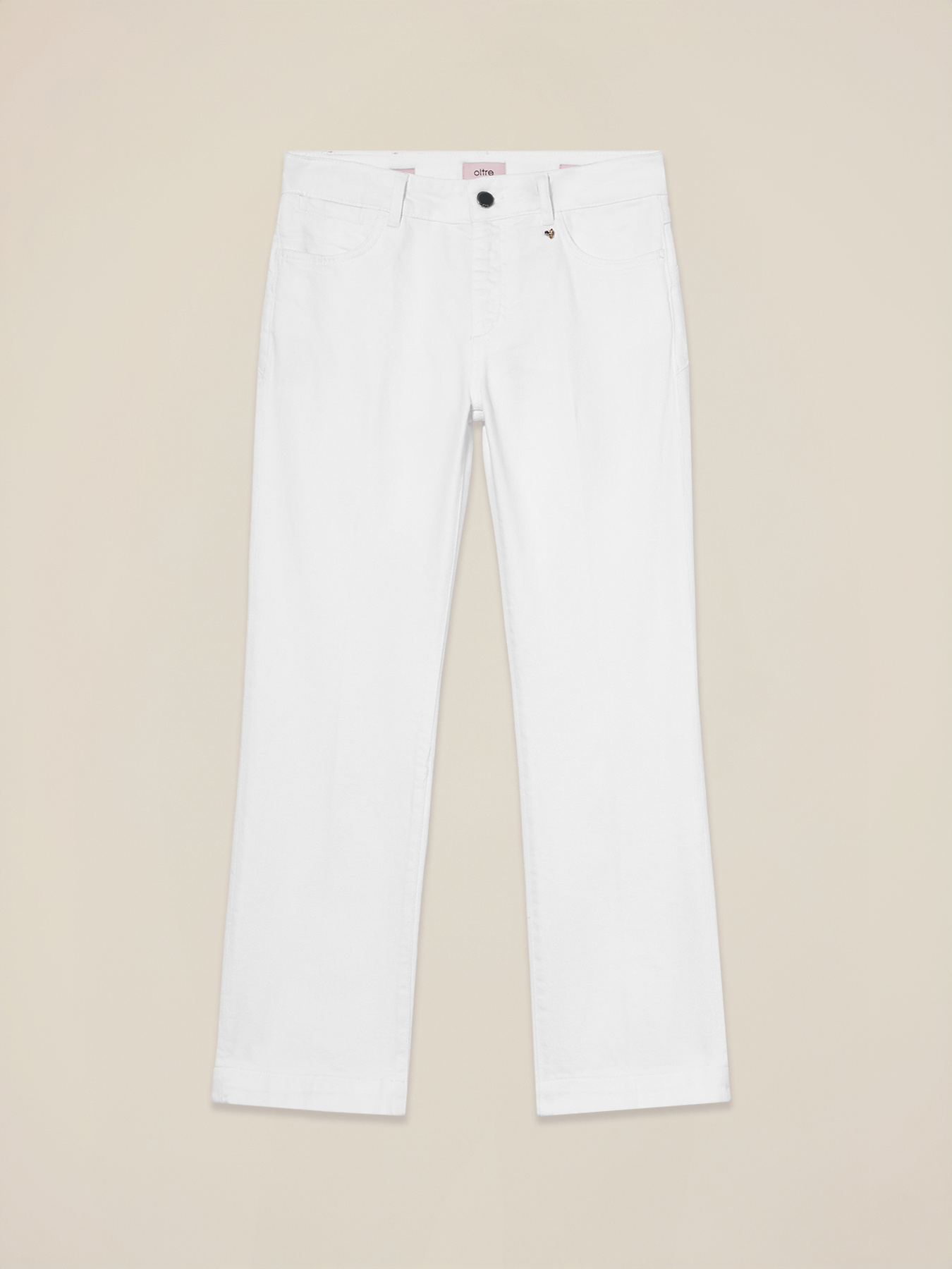 Mixed cotton drill trousers image number 0
