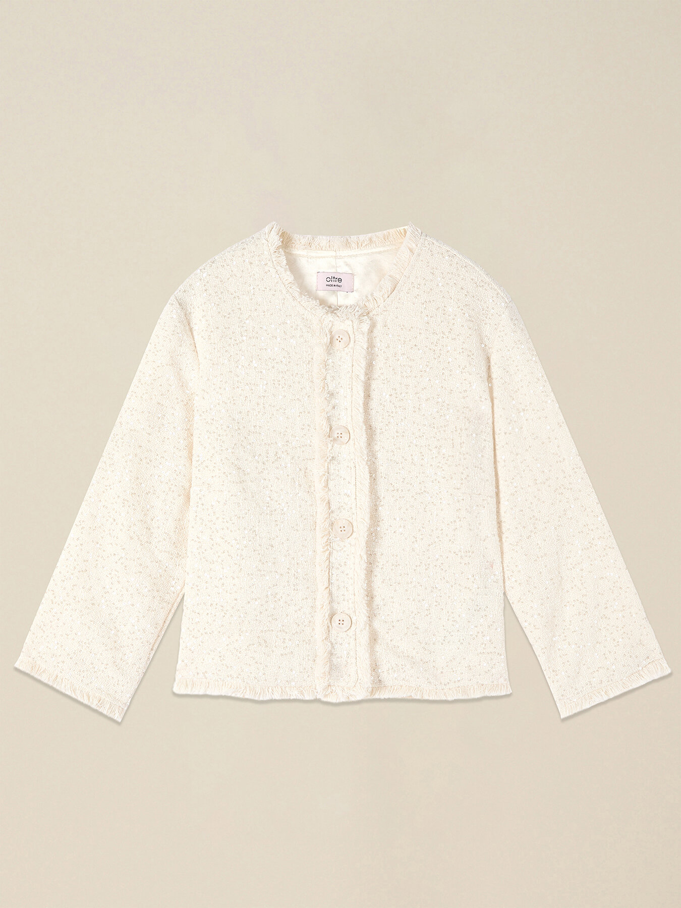 Giacca corta con paillettes image number 3