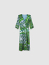 Robe mi-longue fantaisie foulard image number 3