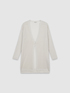 Cardigan lungo lurex image number 3