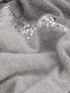&Eacute;charpe en angora m&eacute;lang&eacute; avec paillettes image number 1