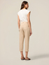 Pantalones boyslim de algod&oacute;n/lyocell image number 1