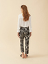 Joggers mit Blumenmuster aus Baumwolle image number 1