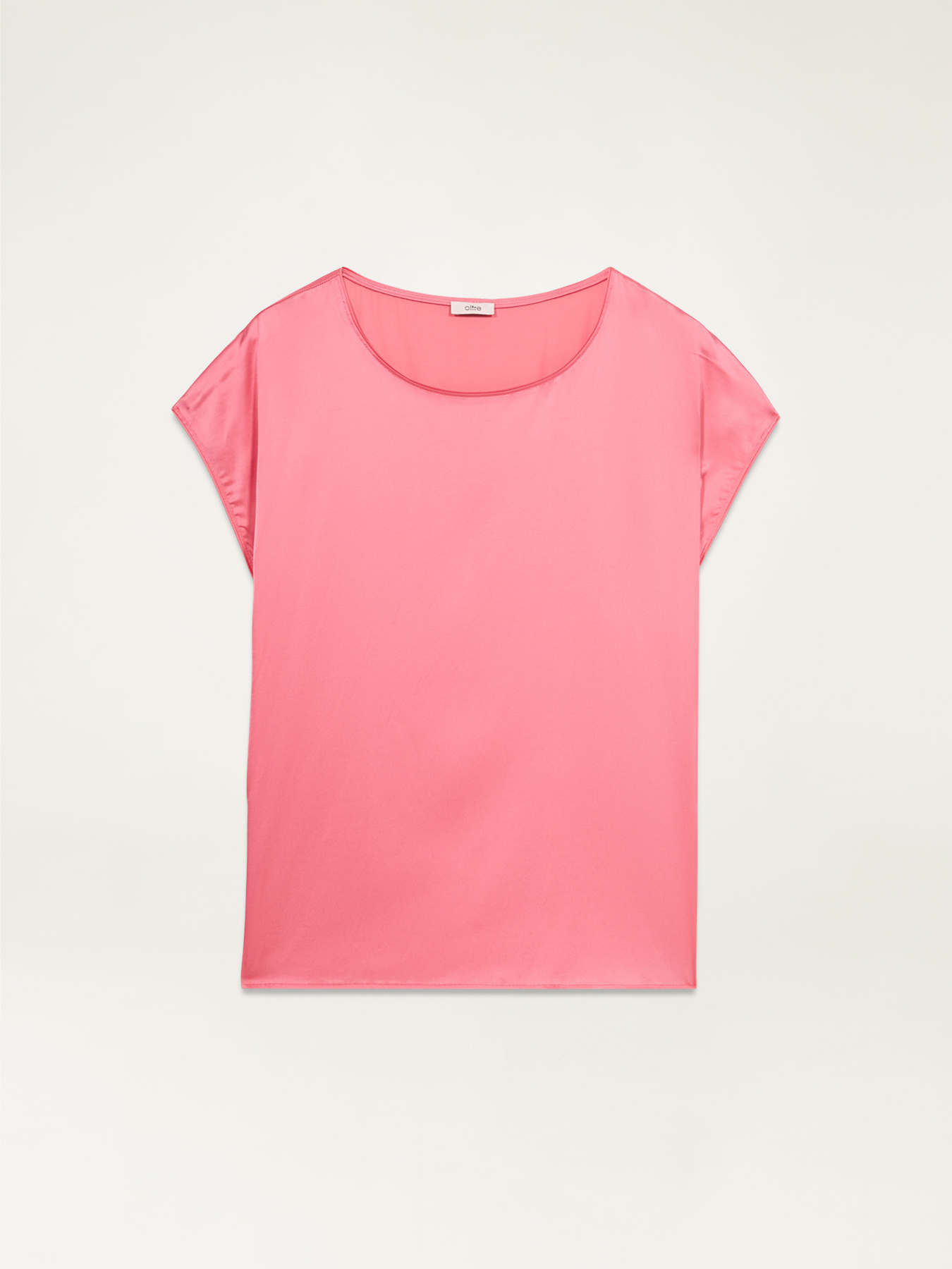Viscose satin blouse image number 3