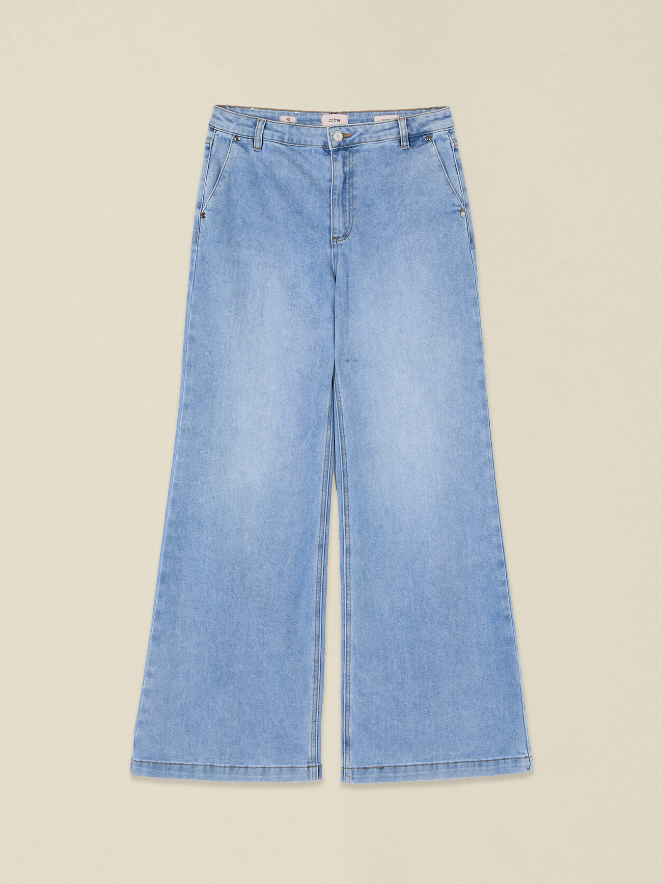 Jeans a palazzo image number 4
