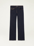 Jeans little flare Shanghai con dettaglio catena image number 4