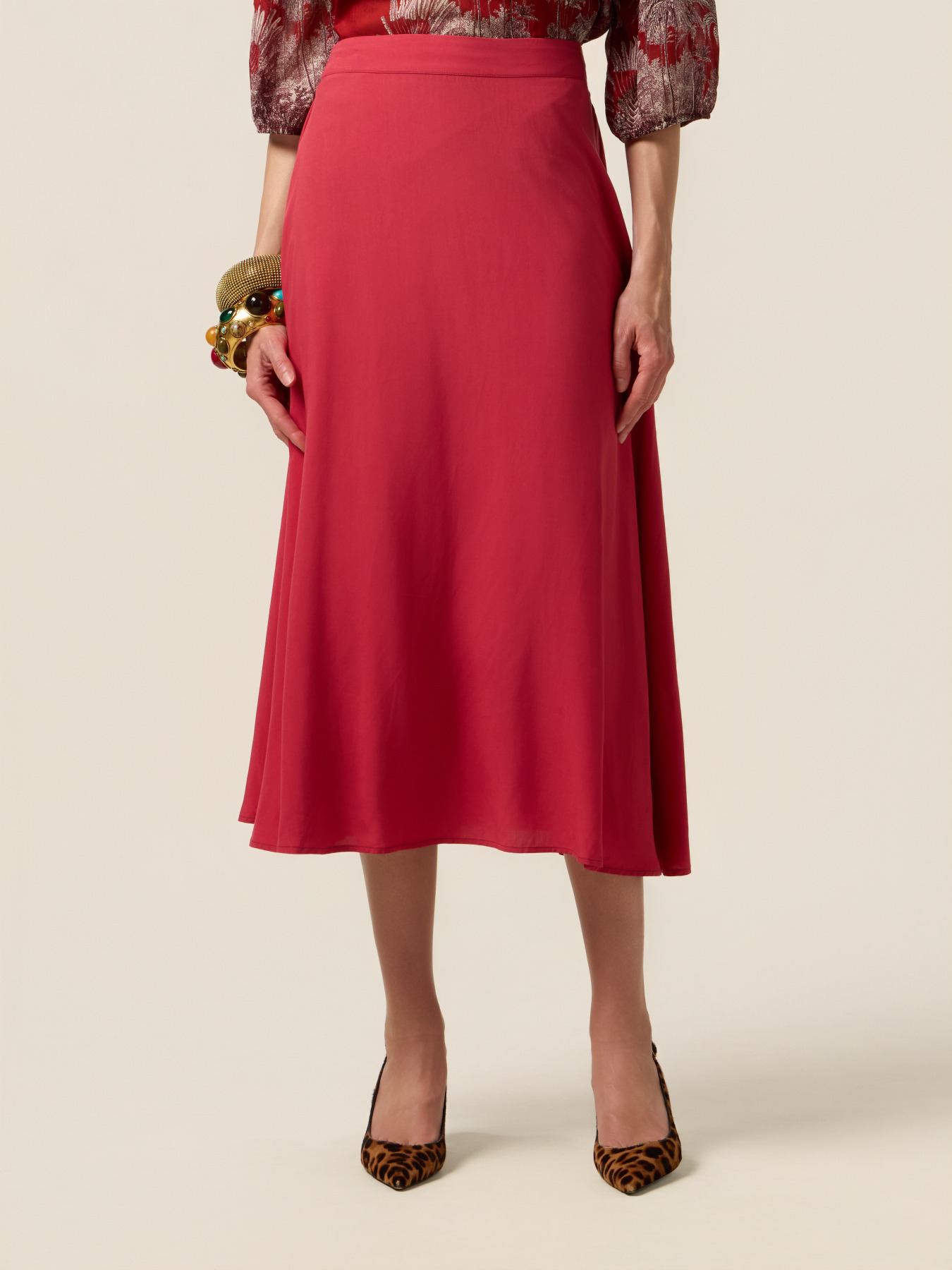 A-Linien-Rock aus Viskose image number 3