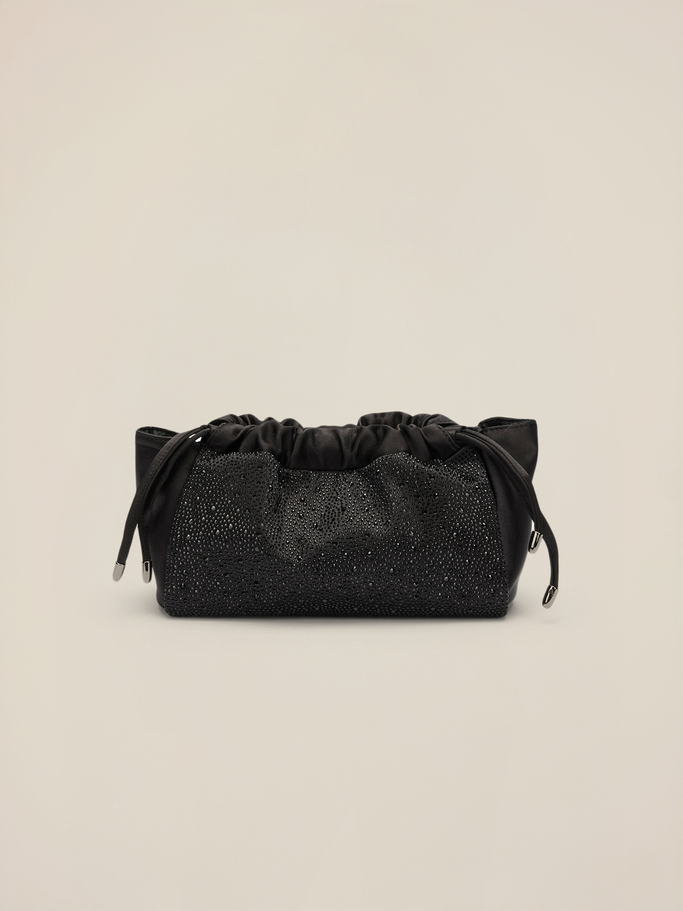 Tasche aus Satin und Kristallen image number 2