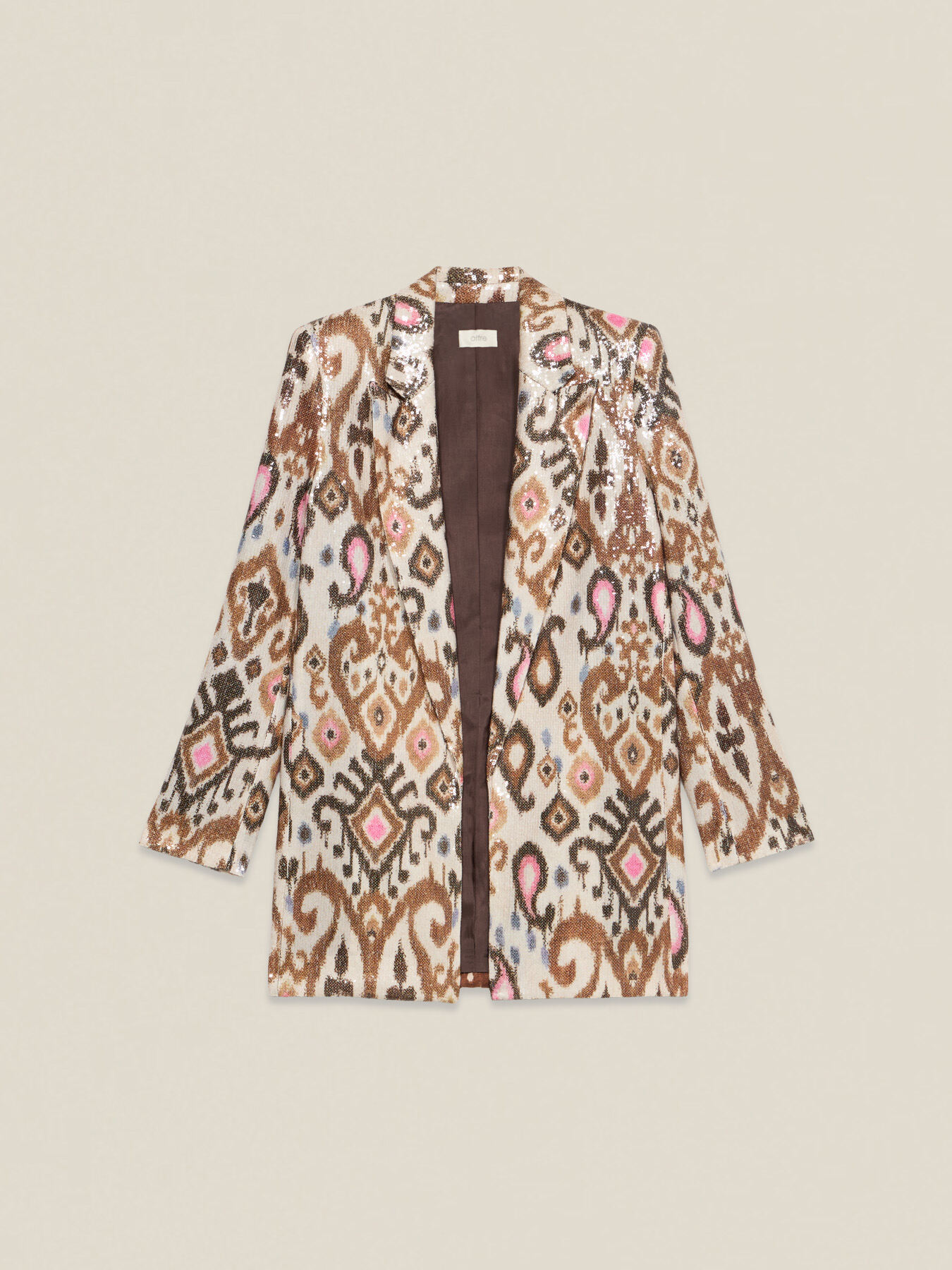 Blazer con ricamo in paillettes image number 4