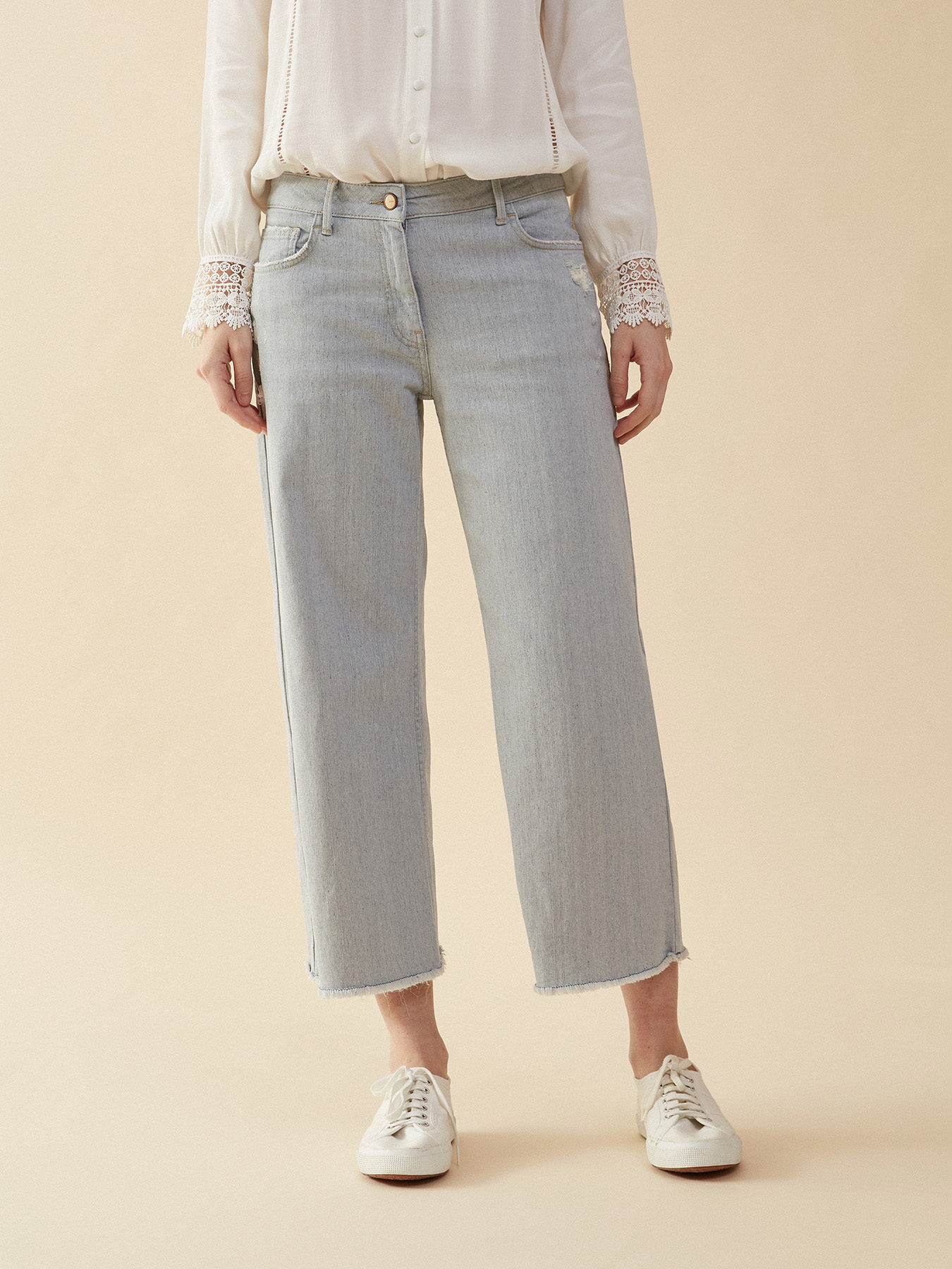 Jeans cropped Wiser Wash image number 0