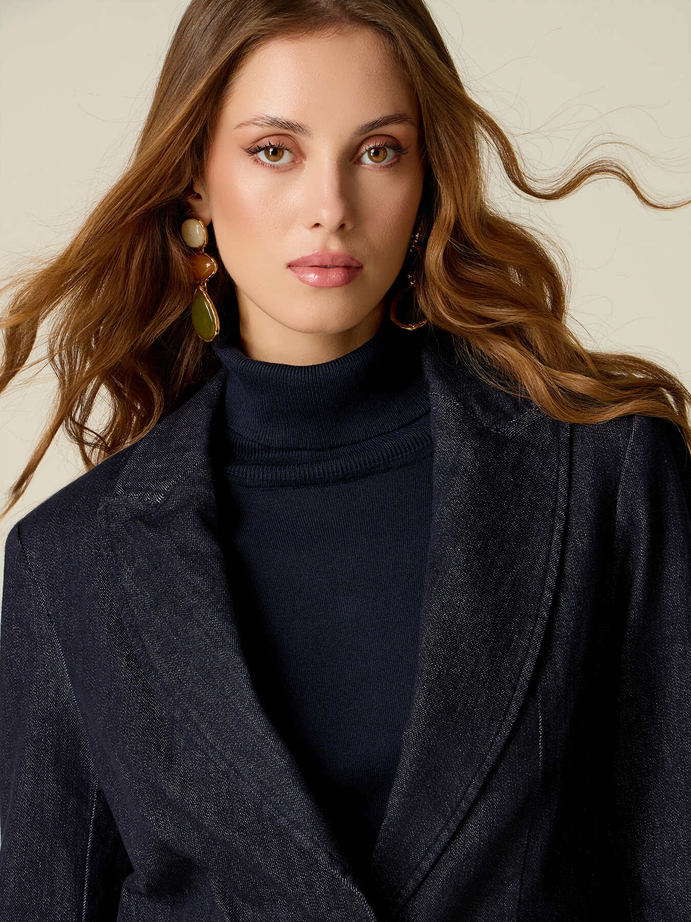 Denim blazer image number 2