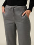 Pantalon en flanelle avec cordon de serrage image number 2