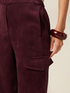 Pantalon cargo en velours c&ocirc;tel&eacute; image number 2